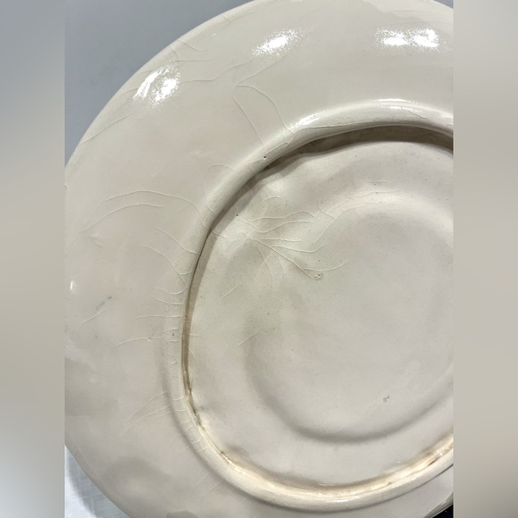 Mushroom Saucer Vintage Plates set of 2 - Picture 4 of 11